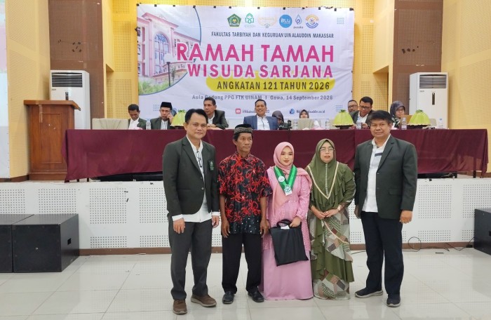 Suasana Penuh Haru, 9 Lulusan MPI Ikuti Ramah Tamah Angkatan 121: Ratna Sabet Gelar Wisudawan Terbaik FTK UIN Alauddin