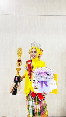 Zahra Fiqratun Sakinah, Mahasiswa Pendidikan Bahasa Inggris FTK UIN Alauddin Makassar, Raih Winner Duta Pendidikan Sulselbar 2026